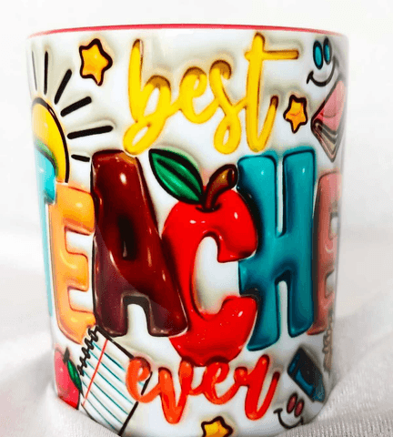 Öğretmenler Günü Özel Tasarım Büyük Boy Kupa