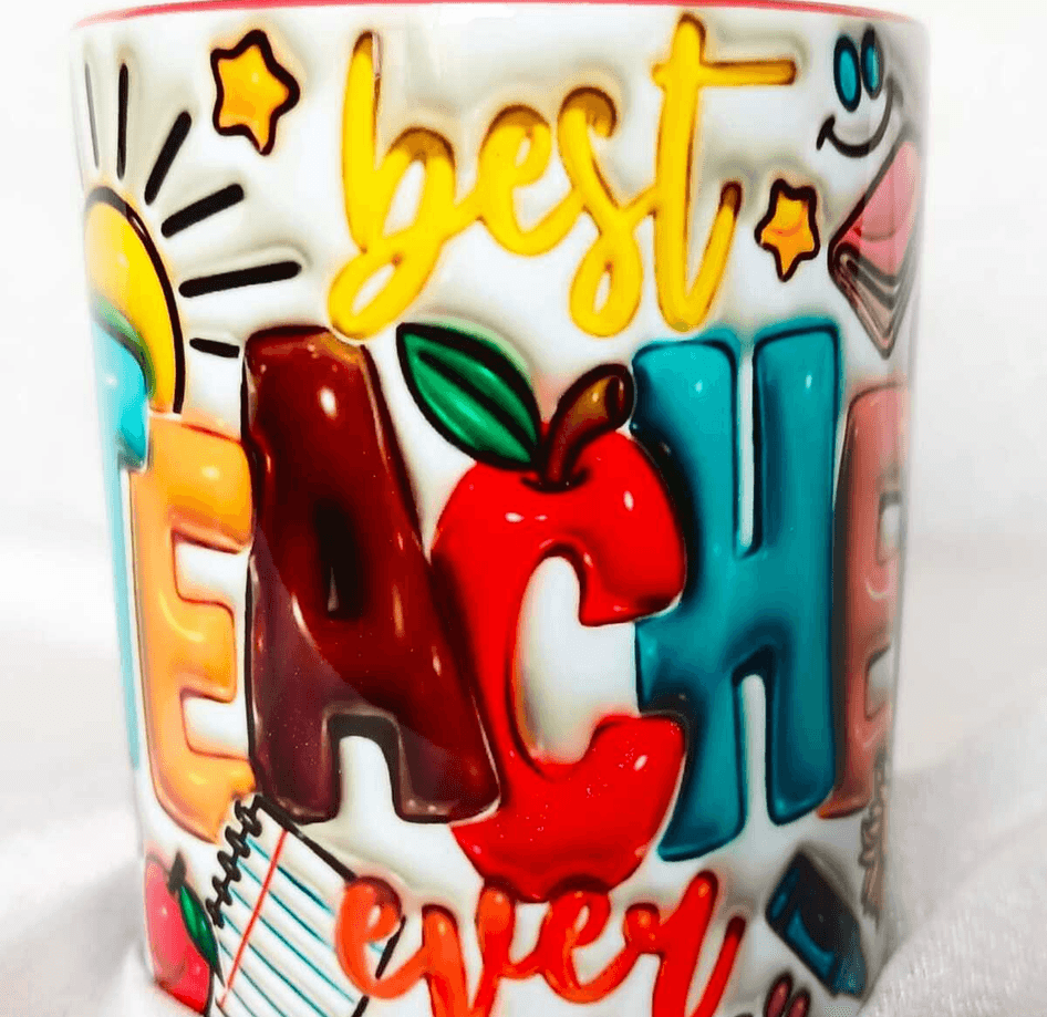 Öğretmenler Günü Özel Tasarım Büyük Boy Kupa