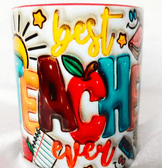 Öğretmenler Günü Özel Tasarım Büyük Boy Kupa