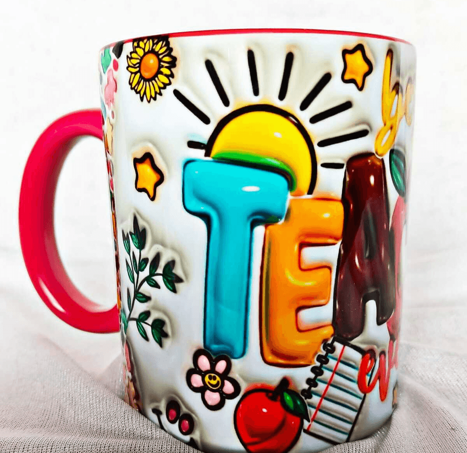 Öğretmenler Günü Özel Tasarım Büyük Boy Kupa