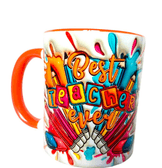 Öğretmenler Günü Özel Tasarım Baskı Büyük Boy Kupa