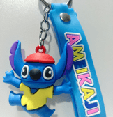 Stitch md2 silikon lüks anahtarlık çanta aksesuar