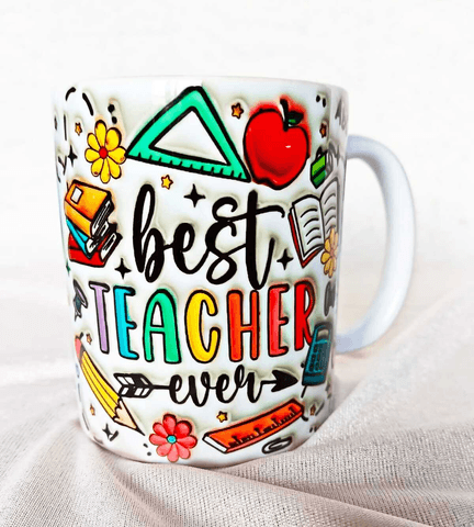 Öğretmenler Günü Özel Tasarım Baskı Büyük Boy Kupa