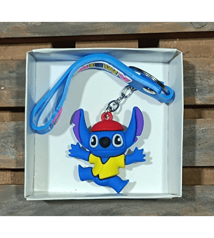 Stitch md2 silikon lüks anahtarlık çanta aksesuar