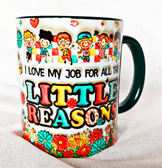 Öğretmenler Günü Özel Tasarım Baskı Büyük Boy Kupa