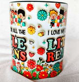 Öğretmenler Günü Özel Tasarım Baskı Büyük Boy Kupa