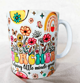 Öğretmenler Günü Özel Tasarım Baskı Büyük Boy Kupa