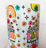 Öğretmenler Günü Özel Tasarım Baskı Büyük Boy Kupa