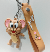 Tom ve jerry, JERRY silikon lüks anahtarlık çanta aksesuar