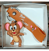 Tom ve jerry, JERRY silikon lüks anahtarlık çanta aksesuar