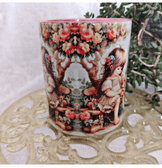 Oyun zamanı vintage baskı büyük boy kupa