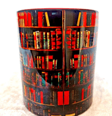 Kırmızı Kitap Kitaplık Büyük Boy Kupa