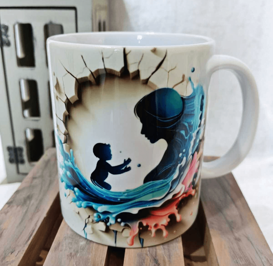 Annelere Özel Büyük Boy Kupa