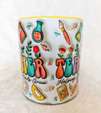 Teacher Öğretmen Büyük Boy Kupa