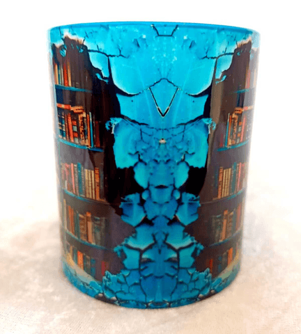 Kitap Kitaplık 3d Baskı Büyük Boy Kupa