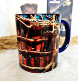 Kitap Kitaplık 3d Baskı Büyük Boy Kupa