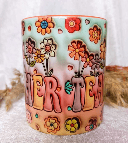 Teacher Öğretmen Baskı Büyük Boy Kupa