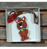 Scooby doo silikon lüks anahtarlık çanta aksesuar