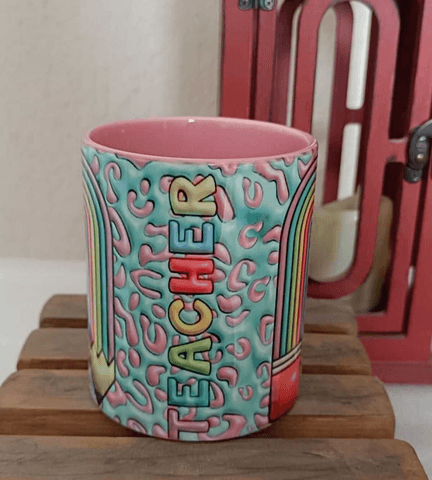 Teacher Öğretmen Büyük Boy Kupa