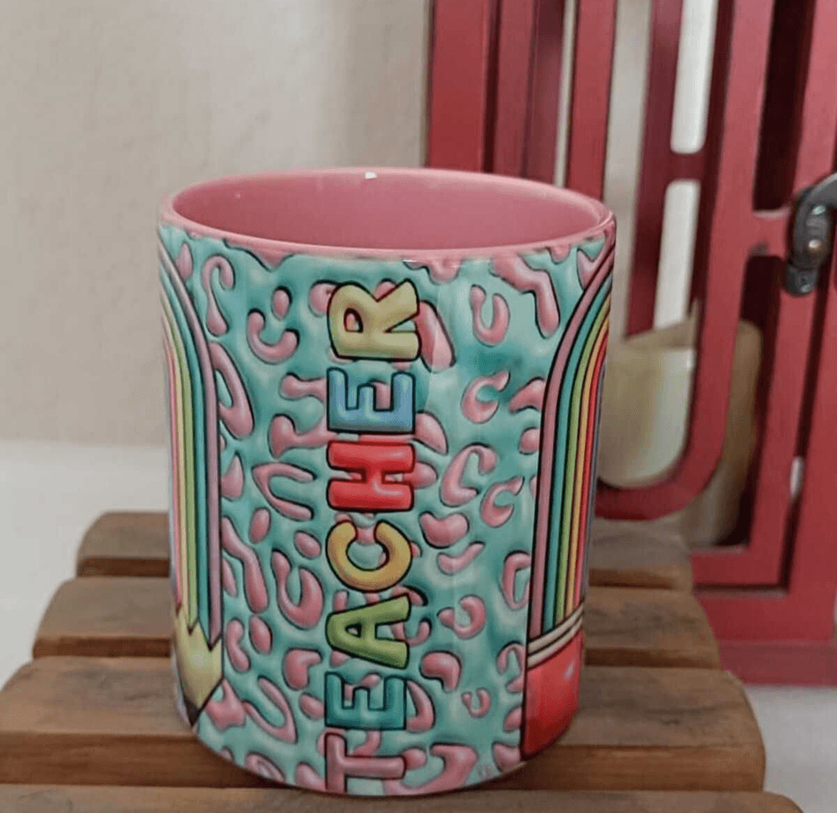 Teacher Öğretmen Büyük Boy Kupa