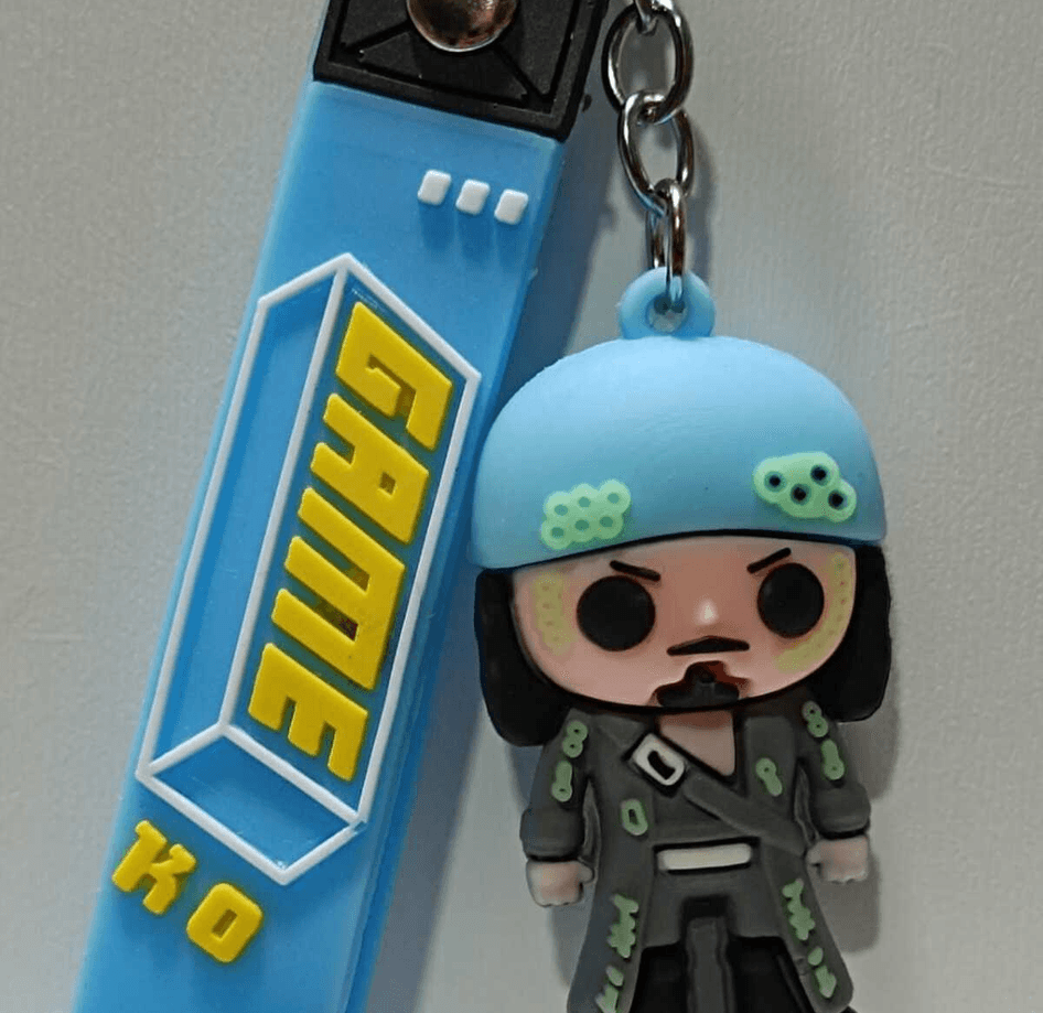 Karayip korsanları Bootstrap Bill Turner  silikon lüks anahtarlık çanta aksesuar