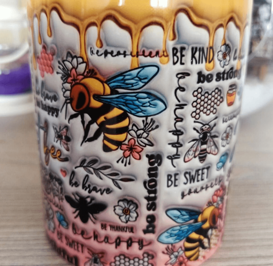 Bal Peteğim Büyük Boy Porselen Kupa