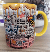 Bal Peteğim Büyük Boy Porselen Kupa