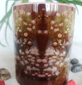 Vintage baskı büyük boy kupa