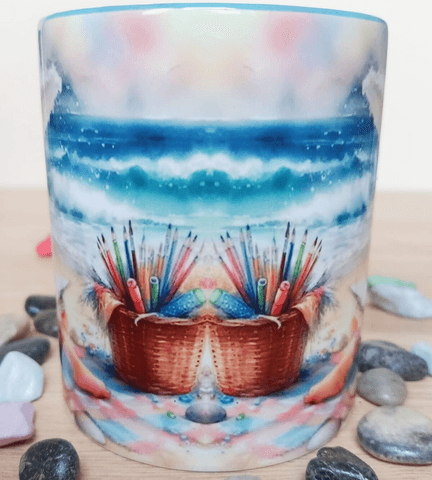 Vintage tasarım büyük boy kupa