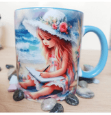 Vintage tasarım büyük boy kupa