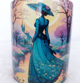 Vintage tasarım büyük boy kupa