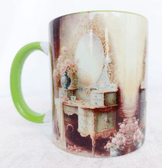 Vintage tasarım büyük boy kupa