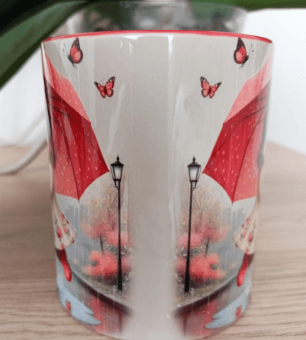 Vintage tasarım büyük boy kupa