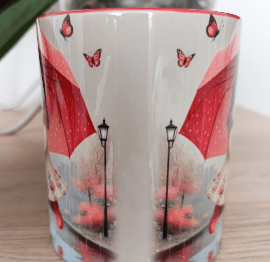 Vintage tasarım büyük boy kupa