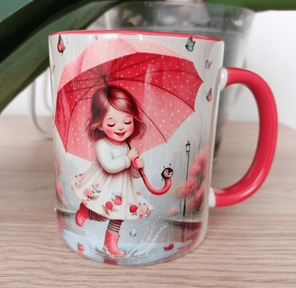 Vintage tasarım büyük boy kupa