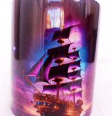 Vintage tasarım büyük boy kupa