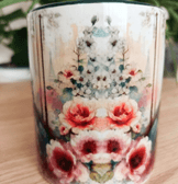 Vintage tasarım büyük boy kupa