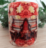 Vintage tasarım büyük boy kupa