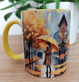 Vintage tasarım büyük boy kupa