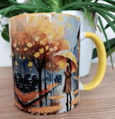 Vintage tasarım büyük boy kupa