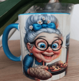 Mutfak Vintage Tasarım Büyük Boy Kupa