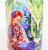 Vintage tasarım büyük boy kupa