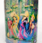 Vintage tasarım büyük boy kupa