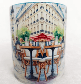 Huzur vintage baskı büyük boy kupa