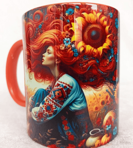 Vintage tasarım büyük boy kupa