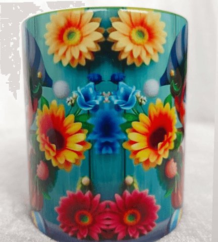 Sevimli Palyaço büyük baskı büyük boy kupa