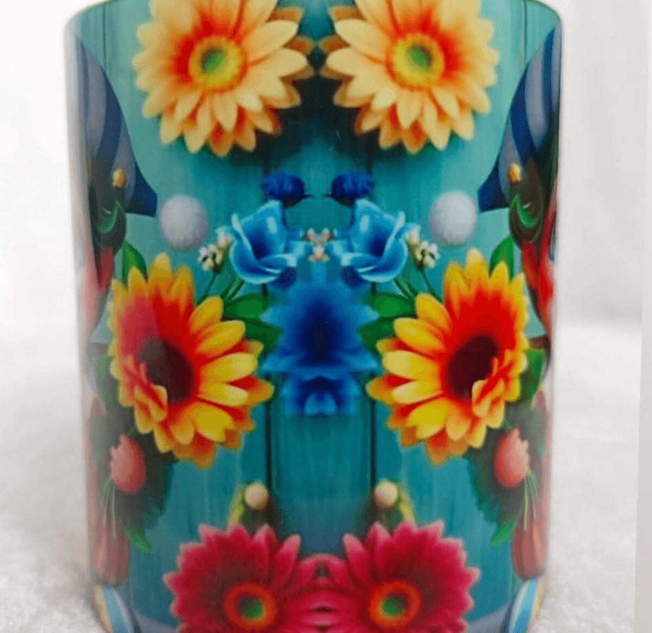 Sevimli Palyaço büyük baskı büyük boy kupa