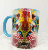 Vintage tasarım büyük boy kupa