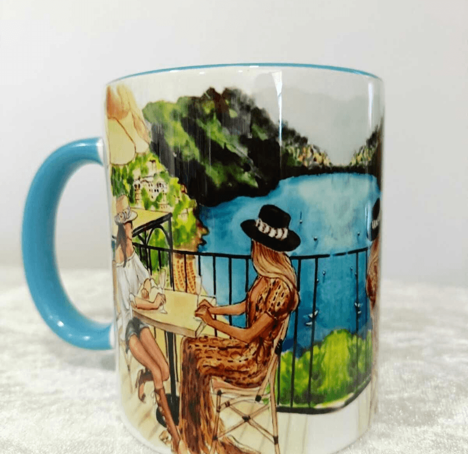 Huzur baskı büyük boy kupa