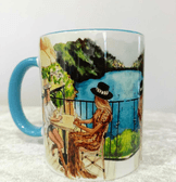 Huzur baskı büyük boy kupa